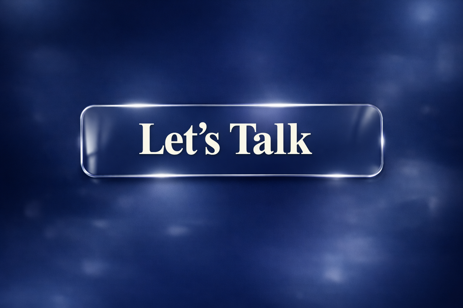 Let's Talk banner